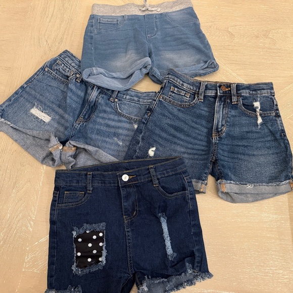 Old Navy Other - Old Navy & more Girl’s Blue Jean Shorts Bundle, 4 pair all fit size 12